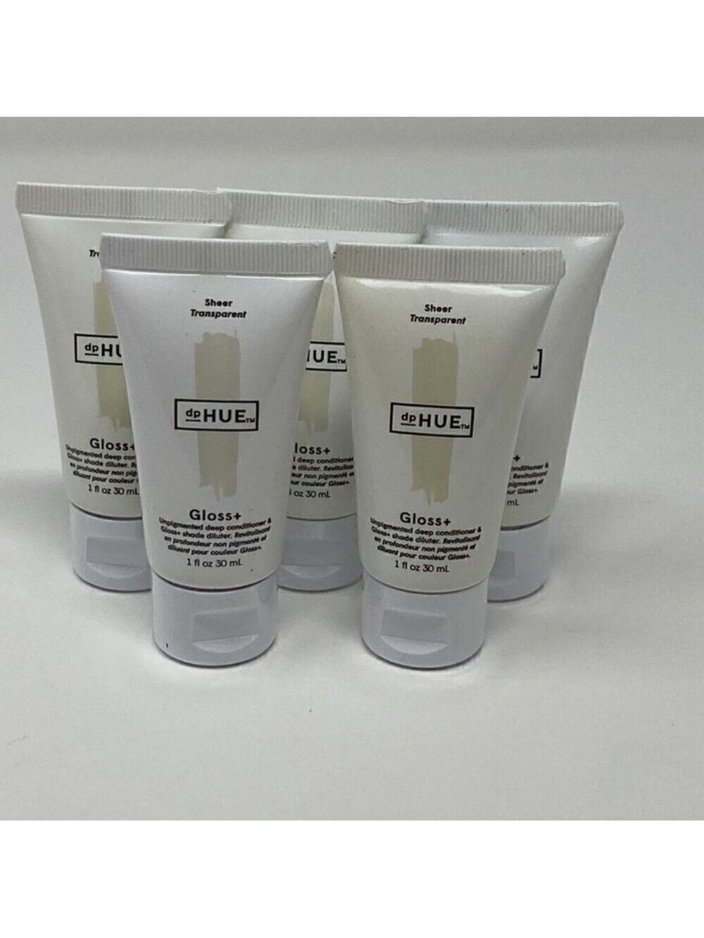 DP Hue Gloss+ Transparent Sheer 1 oz - 5 pack